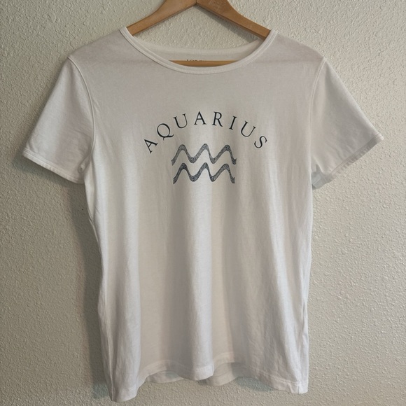 J Crew Zodiac Sign Graphic T-Shirt - Picture 1 of 5